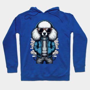 Poodle With Sunglasses Hoodie